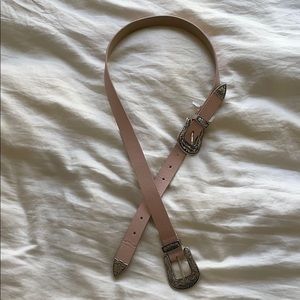 Pink belt large 1”Wx 45”length
